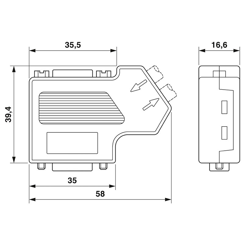 SUBCON-PLUS-PROFIB/PG/SC2 - D-SUB总线连接器