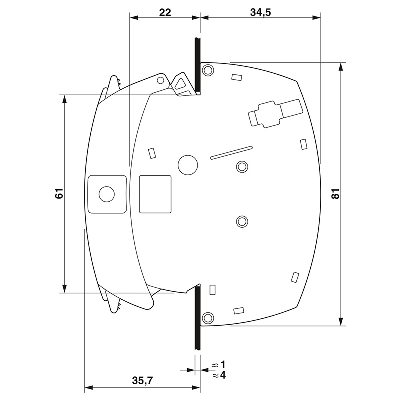 UTWE 6-2/5 - 测试端子条