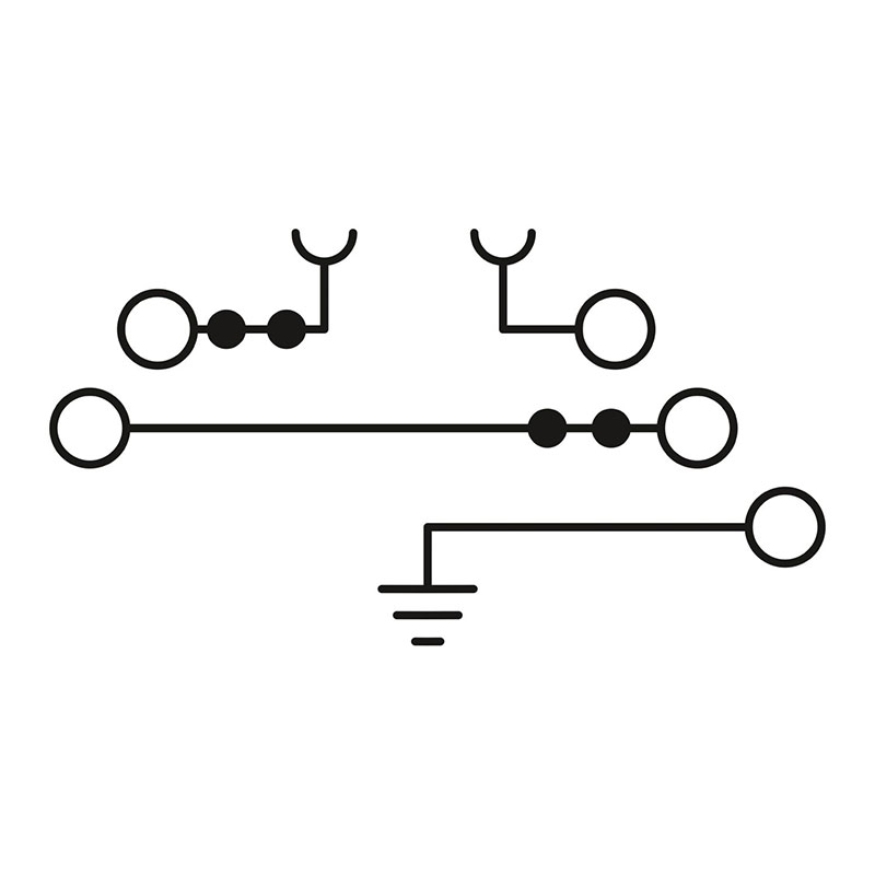 PT 4-PE/L/TG - 分断接线端子